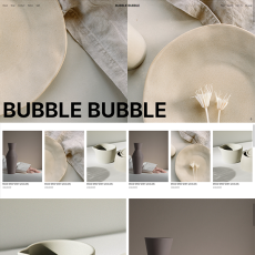 반응형 쇼핑몰 디자인 테마 BUBBLE